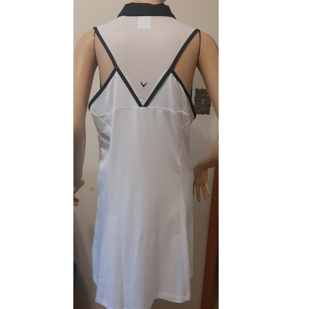 Callaway Racer Back Sleeveless Flounce Golf Dress Women's XL - Picture 2 of 2